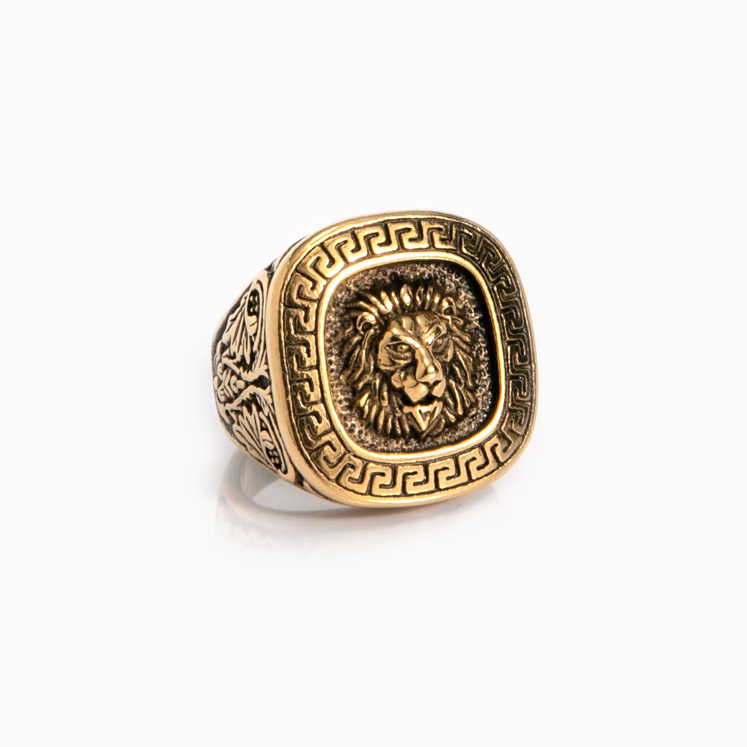 Zegelring met Leeuwenkop