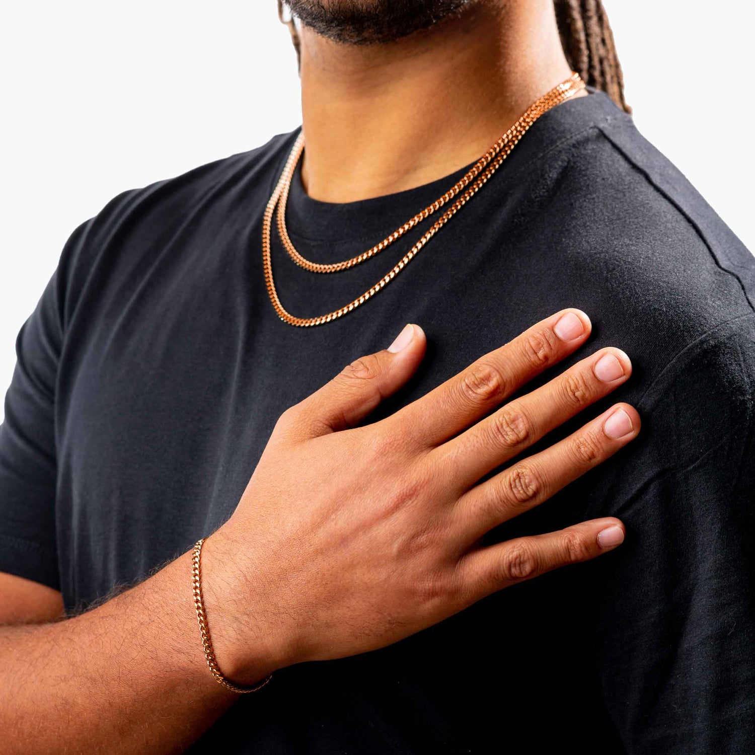 Cubaanse Schakelketting - 4 mm