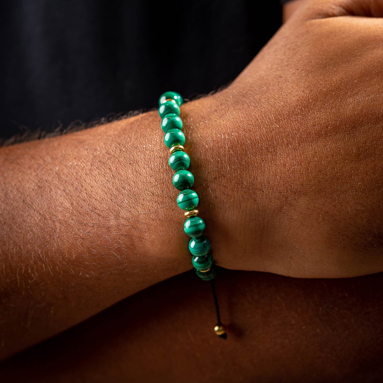 Malachiet Kralen Armband