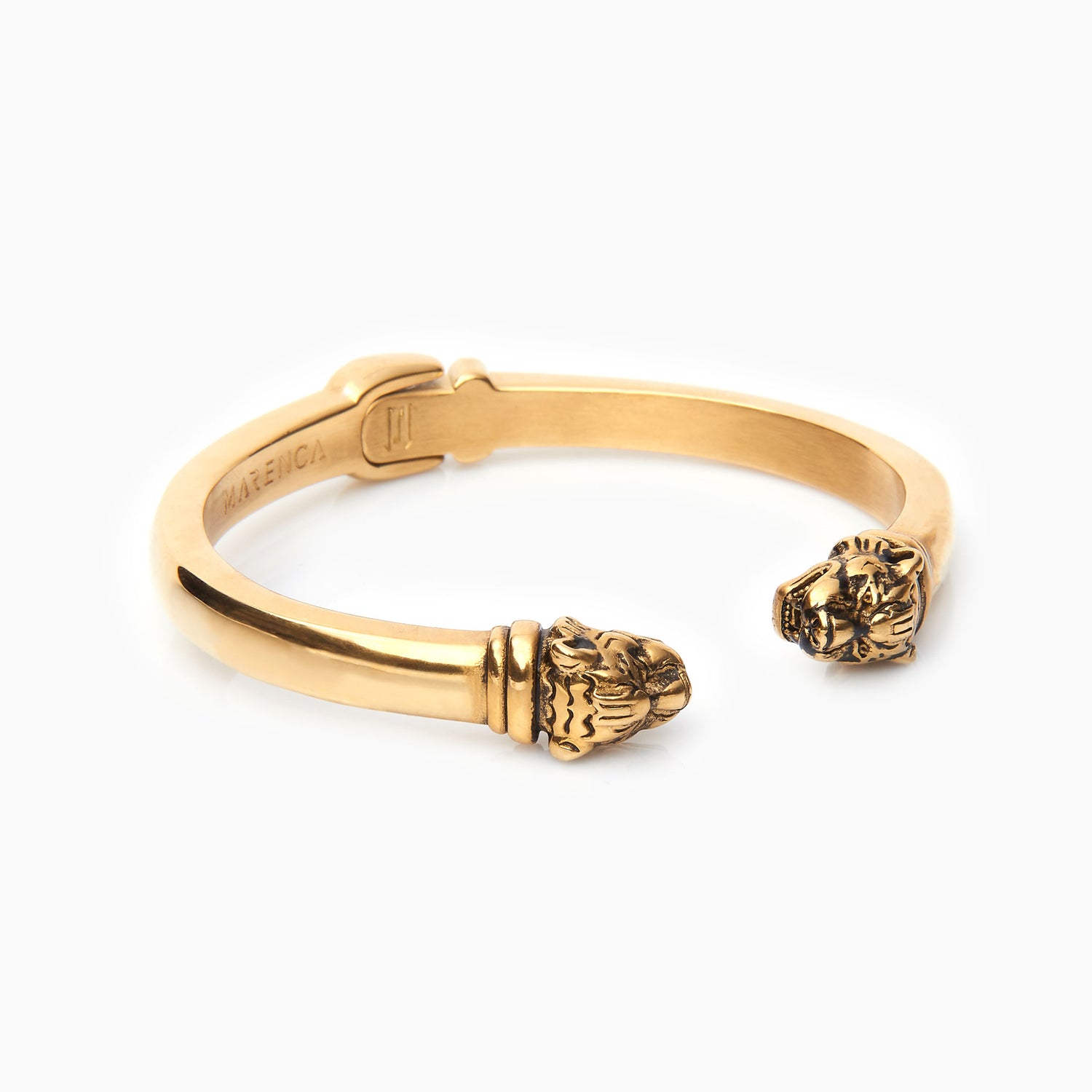 Cuff Armband met Tijgerkoppen