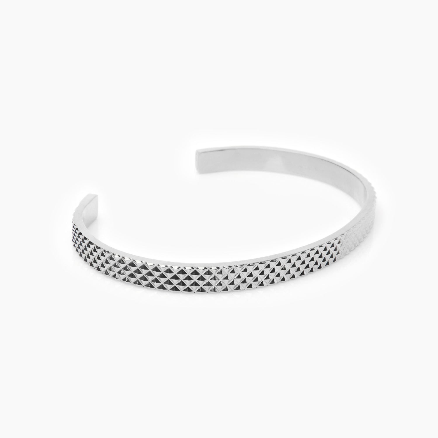 Cuff Armband met Diamant Motief