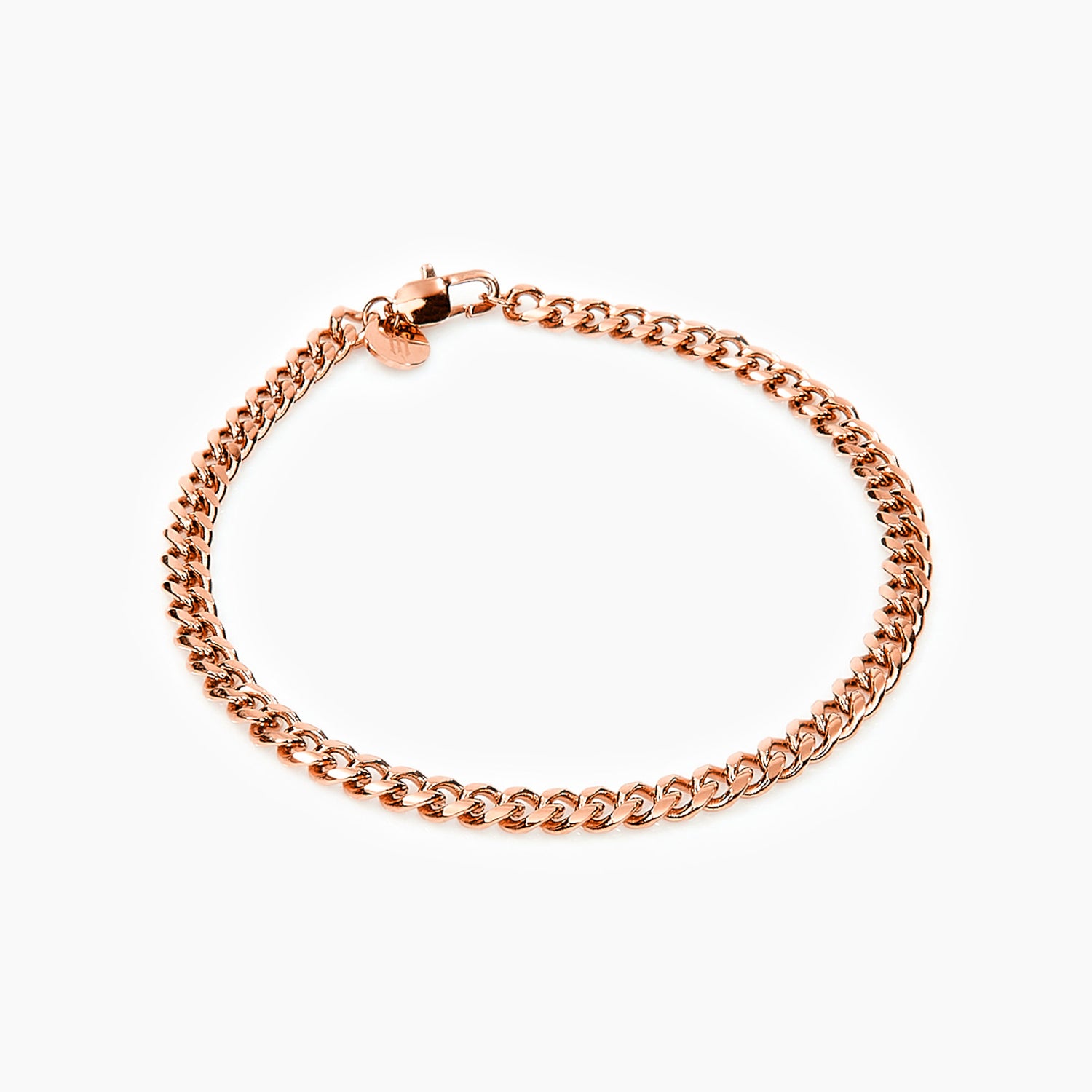 Cubaanse schakelarmband - 4 mm