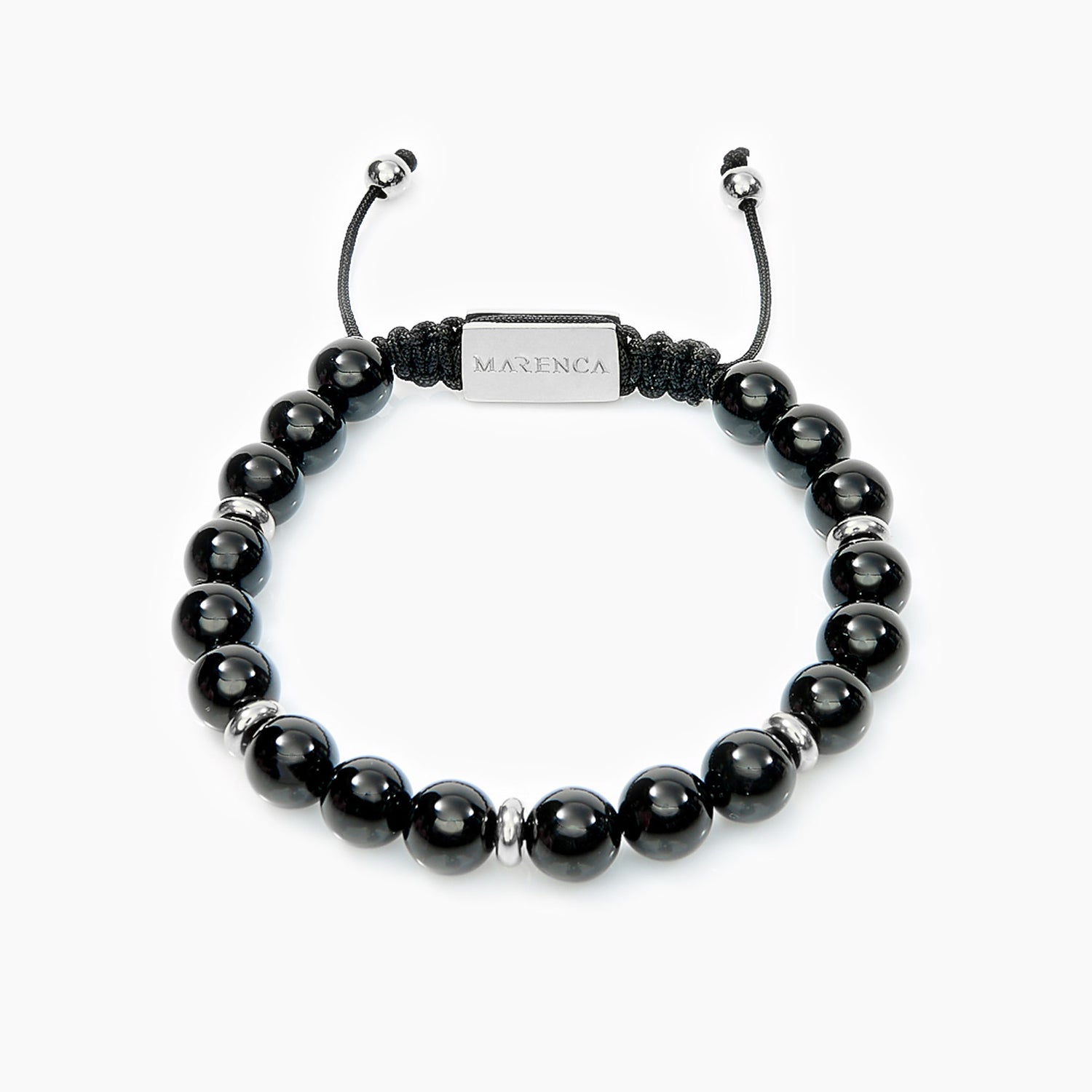 Zwarte Onyx Kralen Armband