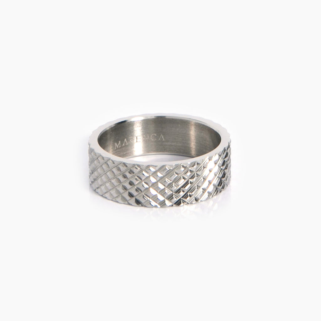 Diamond Ring Silver