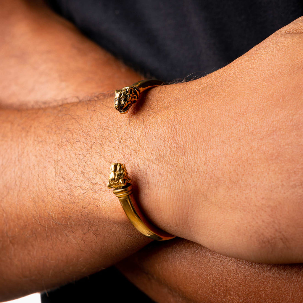 Tiger Cuff Gold