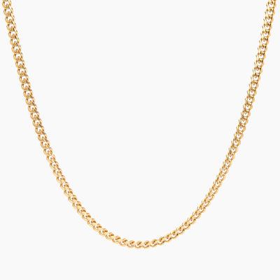 Cuban Chain Gold - 4mm