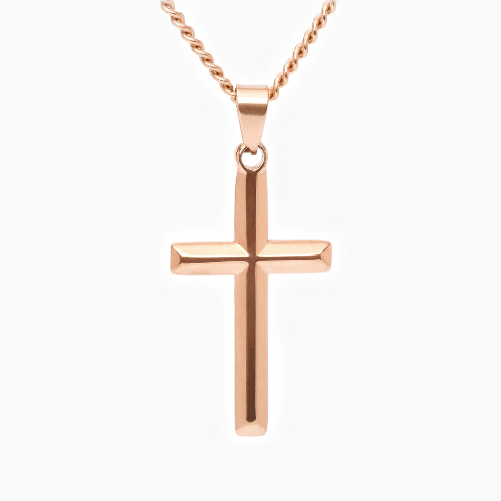 Cross Pendant Rose Gold