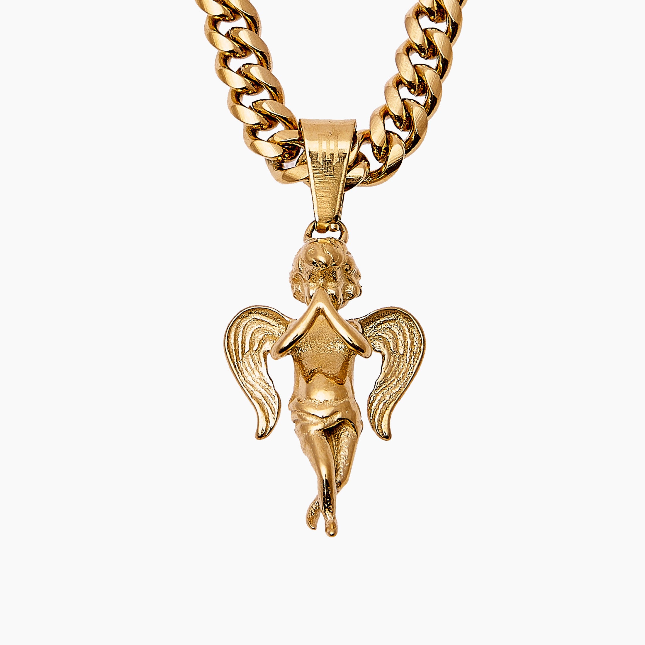 Angel Pendant Gold